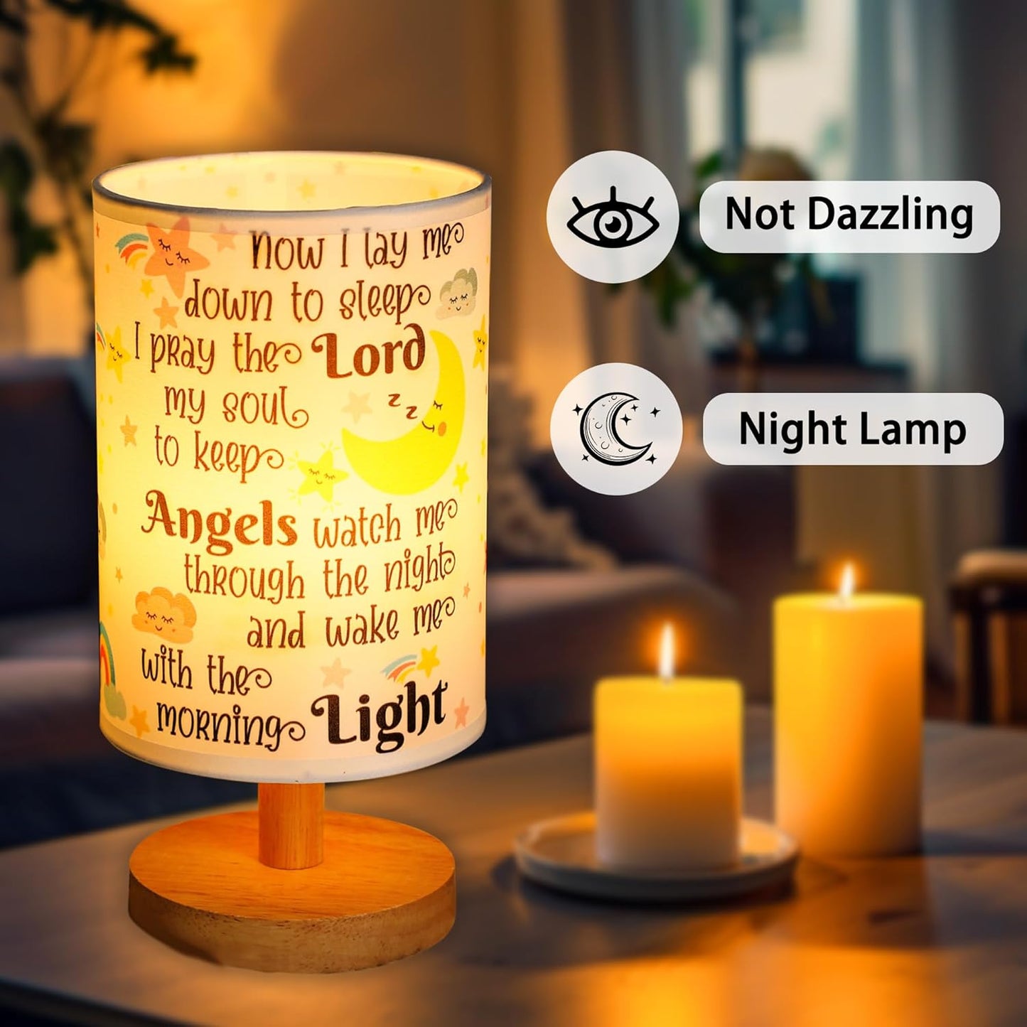 Baptism Gifts for Girl Boys,Nursery Decor Night Light