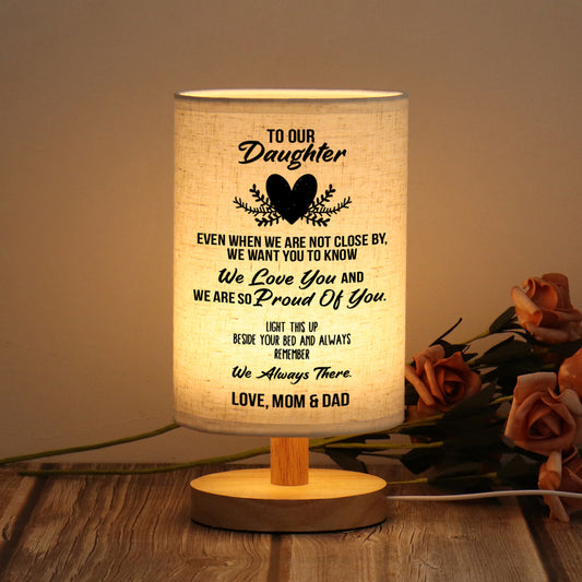 Daughter Gifts from Mom Dad Table Lamp