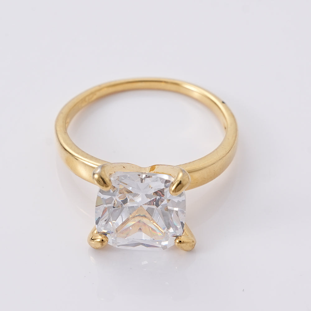 WSYEAR Gold Plating Wedding Rings for Lady