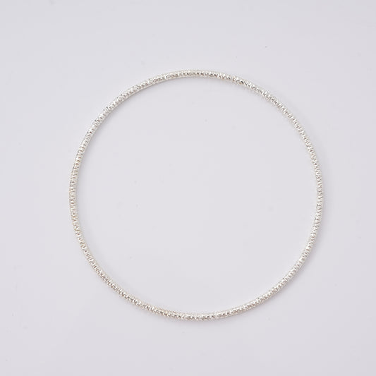 WSYEAR Women Silver Bangle Bracelets