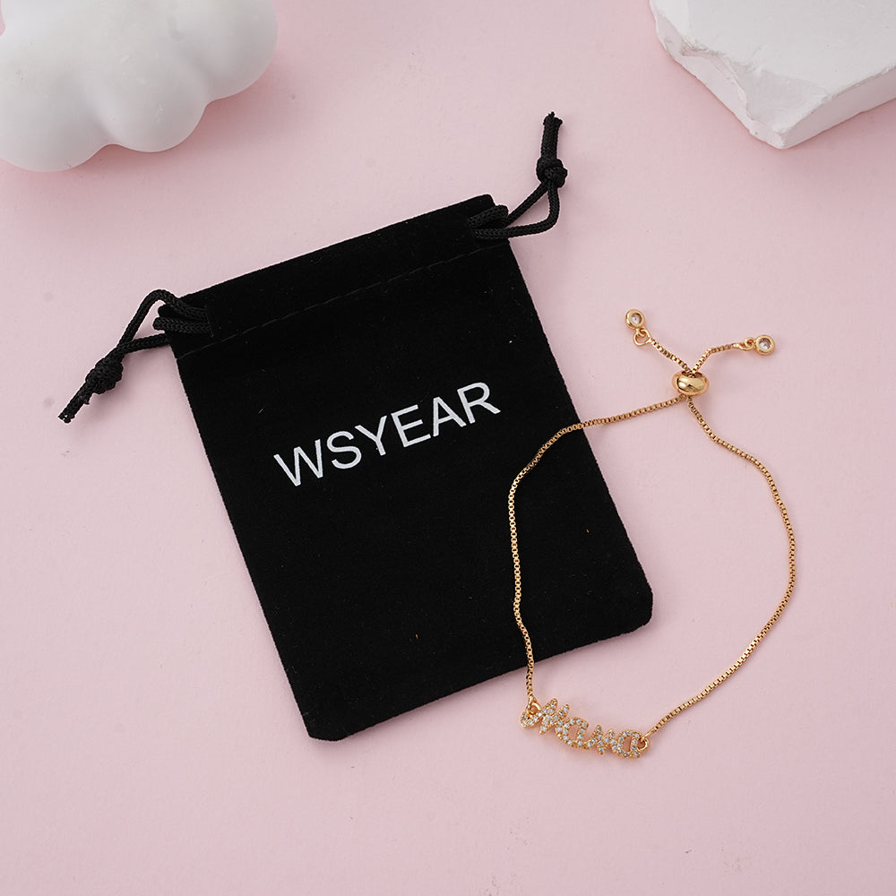 WSYEAR Memorial Jewelry Mama Bracelet