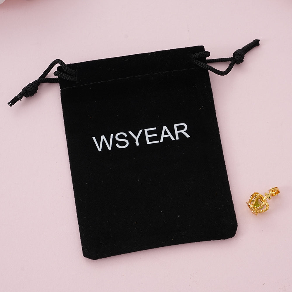 WSYEAR Lady Crown Jewelry Pendant