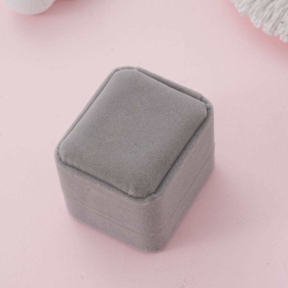 WSYEAR Jewelry Box for Rings (5*6cm Gray)