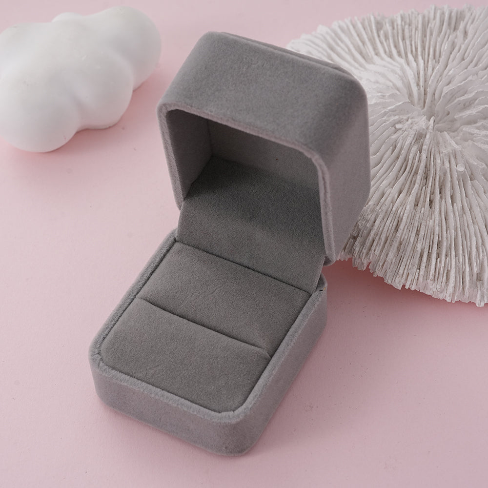 WSYEAR Jewelry Box for Rings (5*6cm Gray)