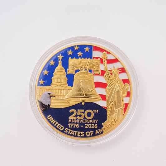 WSYEAR 250 Years Independence Day Commemorative Coins