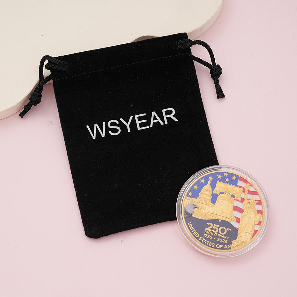 WSYEAR 250 Years Independence Day Commemorative Coins