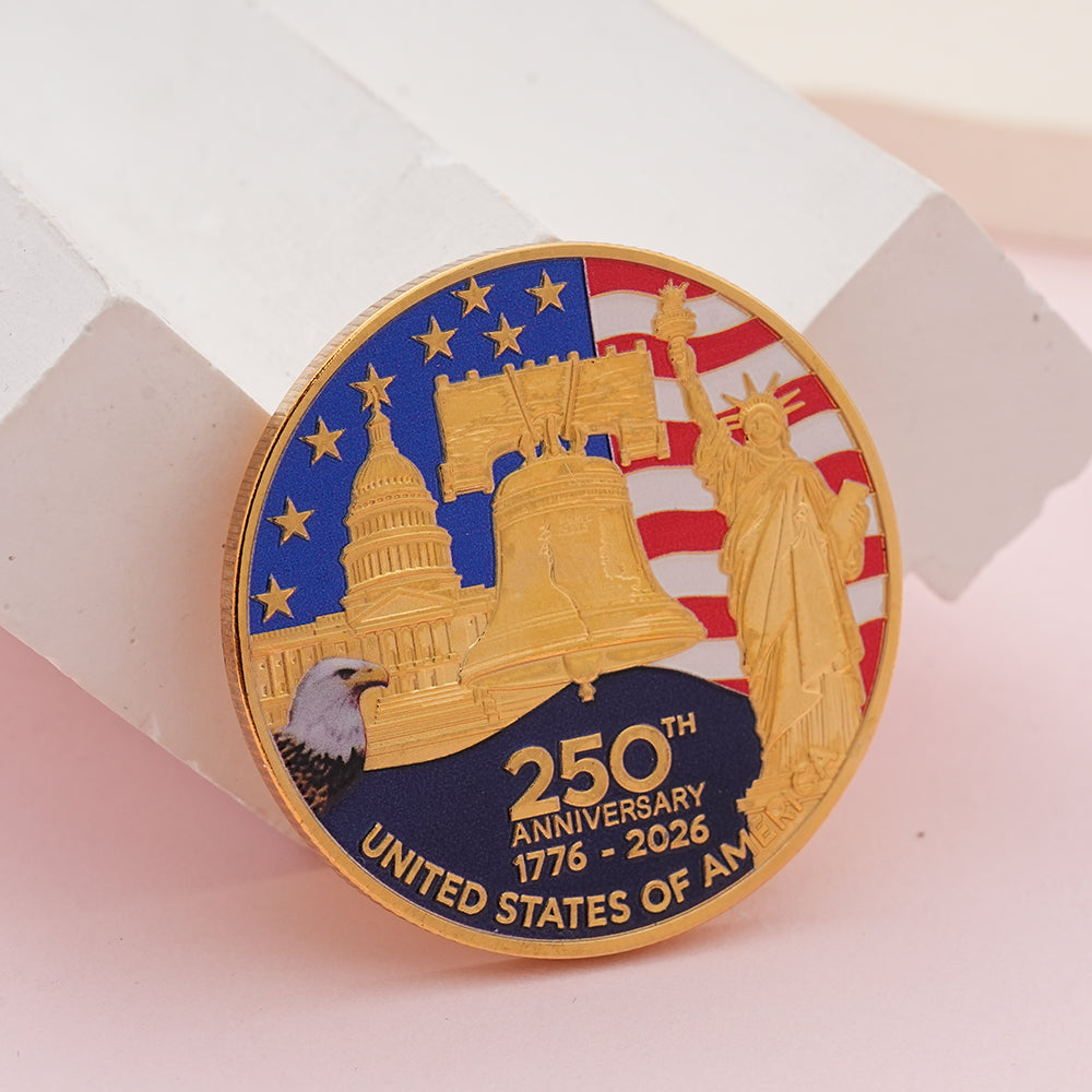 WSYEAR 250 Years Independence Day Commemorative Coins