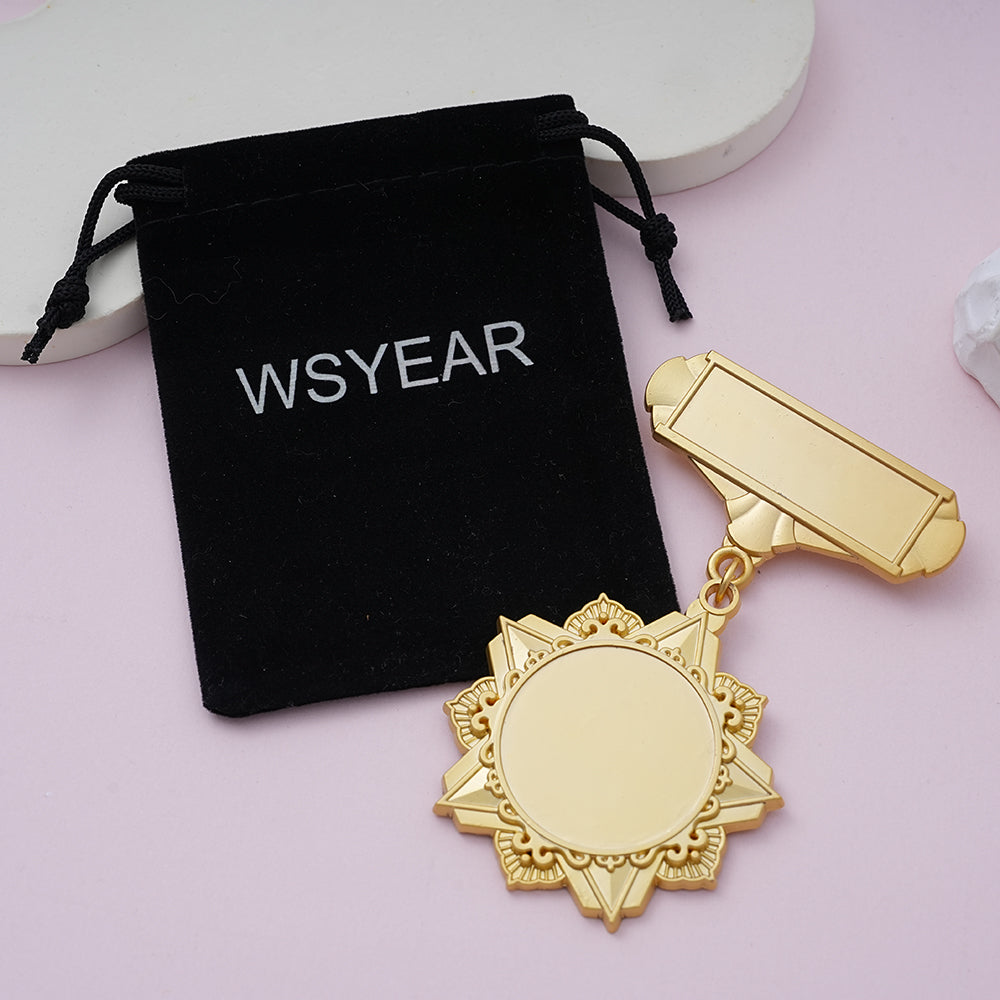 WSYEAR Custom Gold Medallions for Games
